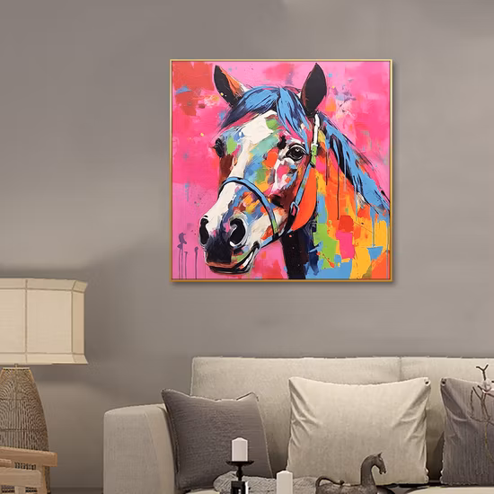 Tela abstrata moderna pintura a óleo arte de parede decoração de casa