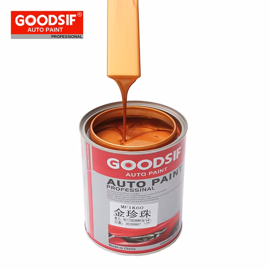 Meklon 1K Crystal Pearl Base Coat Auto Base Pintura de carro