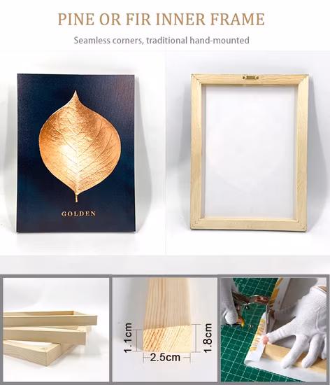 H700mm*500mm Planta Verde decorativa pintura de parede interior em vidro (MR